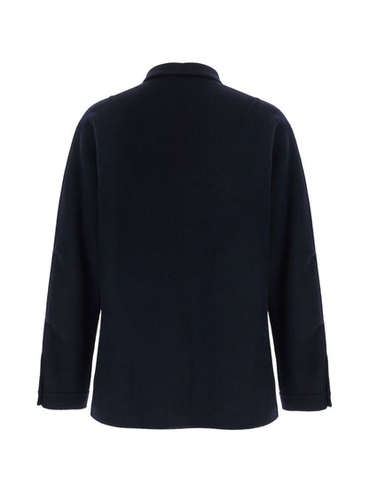 EMPORIO ARMANI CAPSULE Coats NAVY