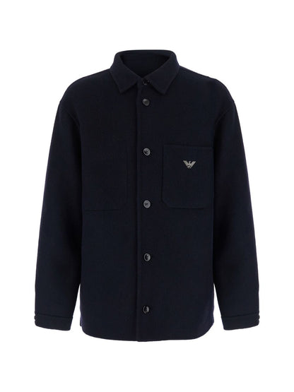 EMPORIO ARMANI CAPSULE Coats NAVY