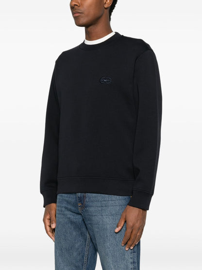 Emporio Armani Sweaters NAVY