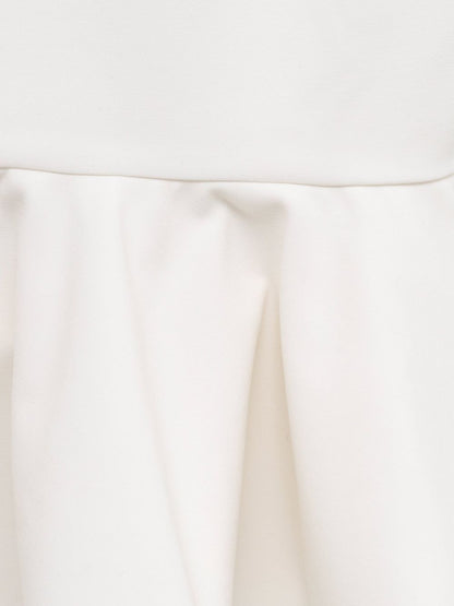 JACQUEMUS Peplum midi skirt