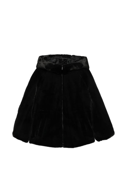 Emporio Armani Coats BLACK