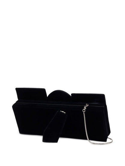 Moschino Picture-frame clutch