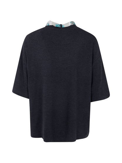 Paul Smith Scarfed cotton t-shirt
