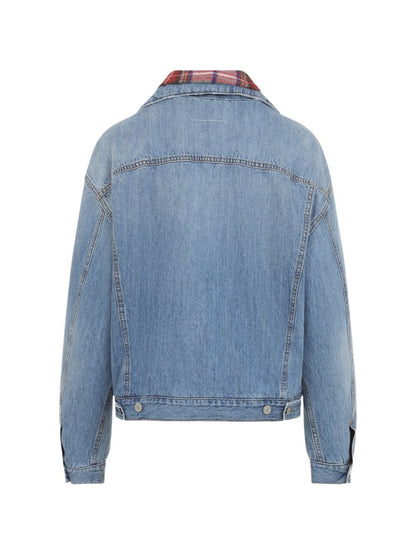 MM6 Maison Margiela Coats LIGHT BLUE