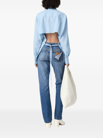 MM6 Maison Margiela Shirts LIGHT BLUE