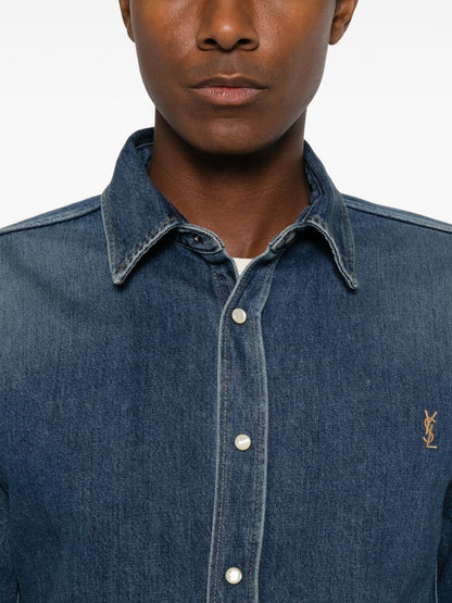 Saint Laurent Denim cotton shirt