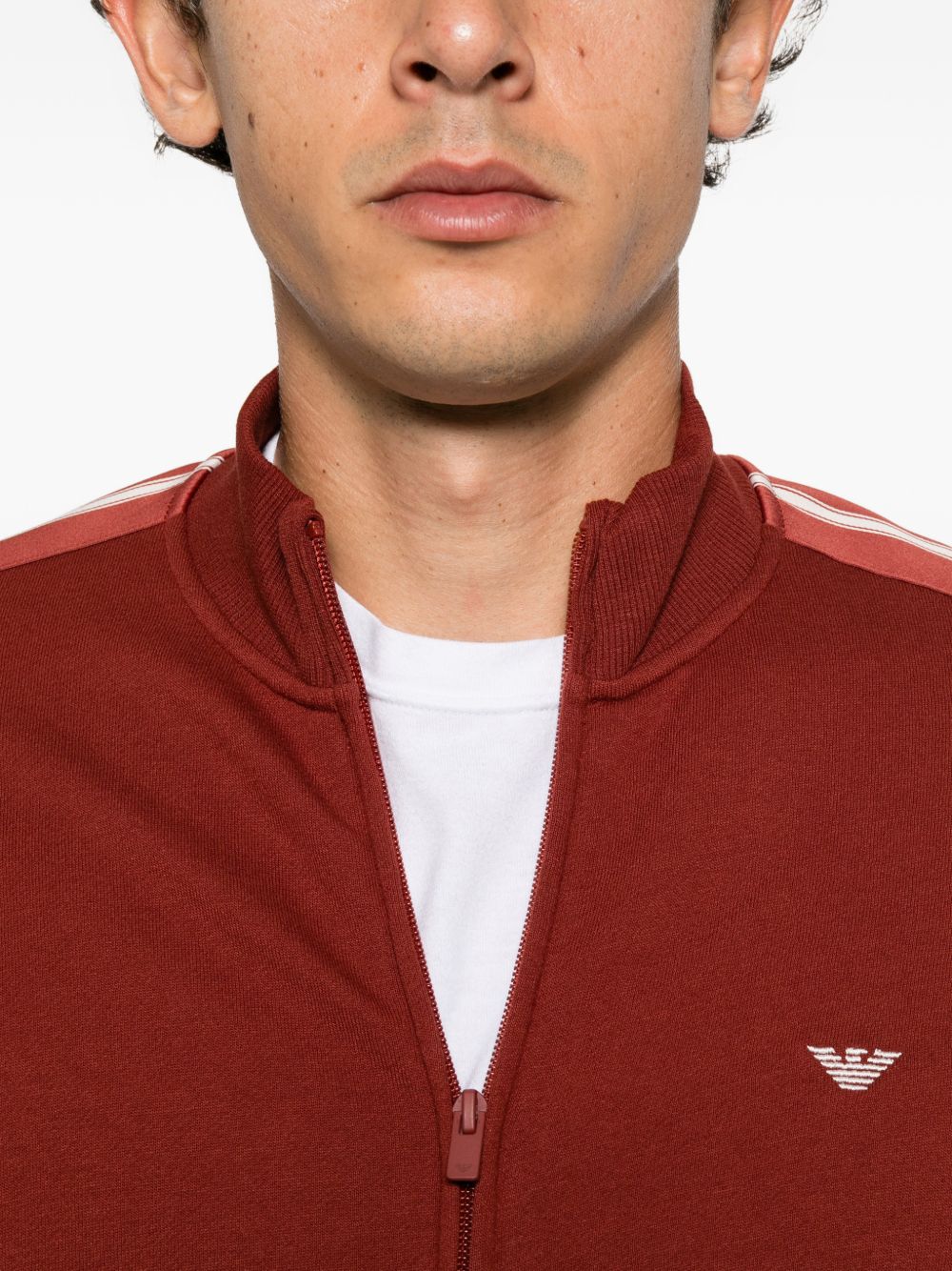 Emporio Armani Sweaters RED