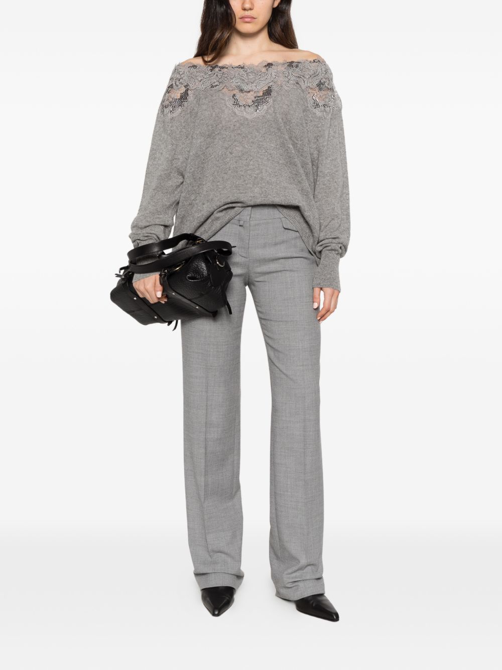 Ermanno Scervino Sweaters GREY