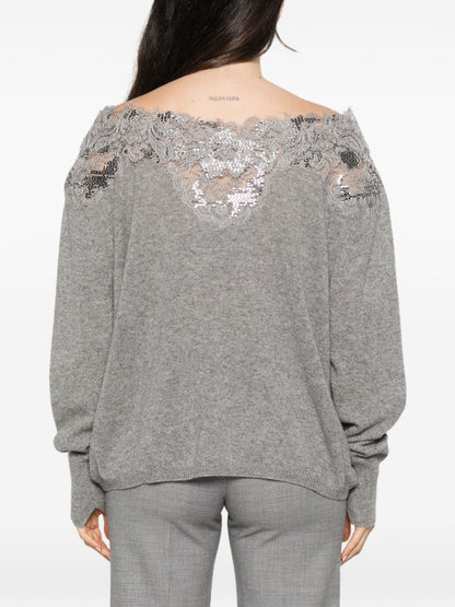Ermanno Scervino Sweaters GREY