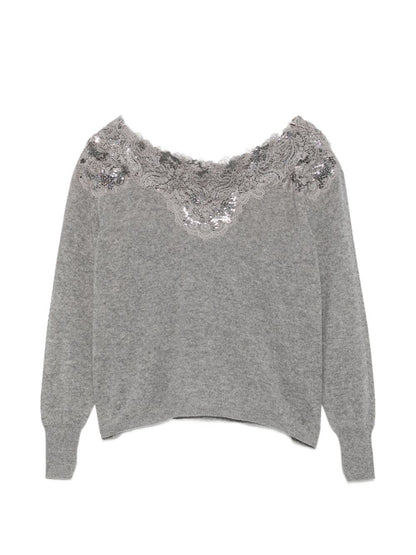 Ermanno Scervino Sweaters GREY