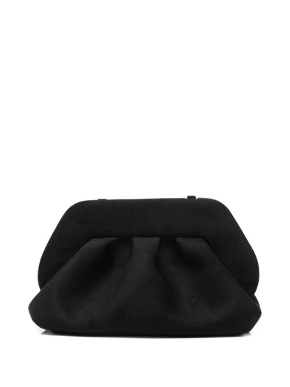 Themoire' Bios suede clutch