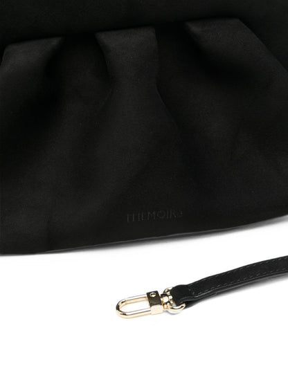 Themoire' Bios suede clutch