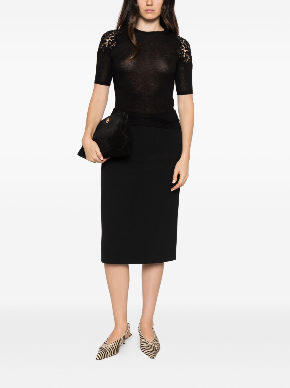 Ermanno Scervino Sweaters BLACK