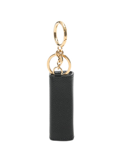 Valentino Garavani VLogo Signature leather lipstick keychain