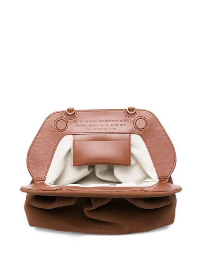 THEMOIRE'' Bags.. BROWN