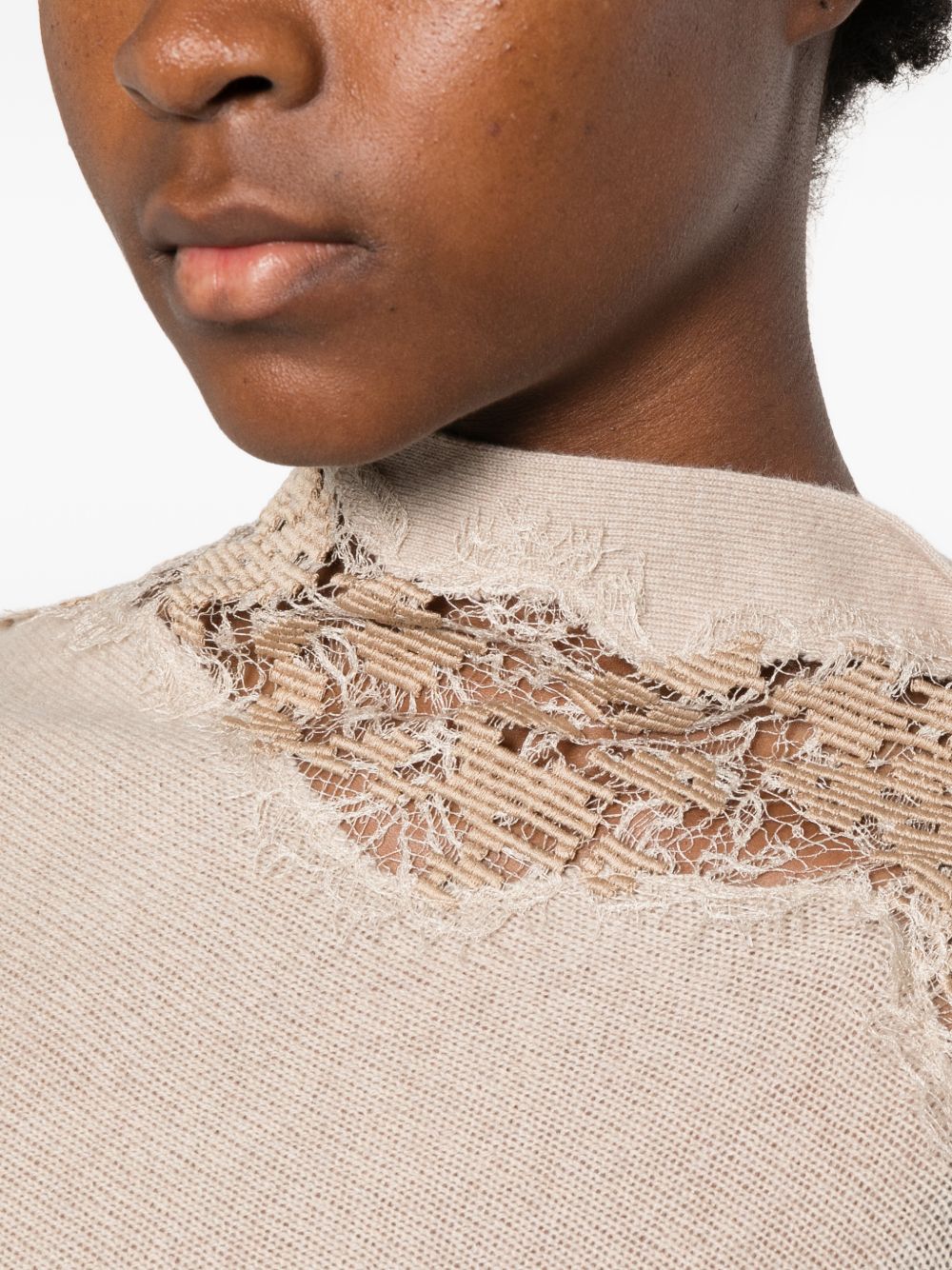 Ermanno Scervino Bow cape