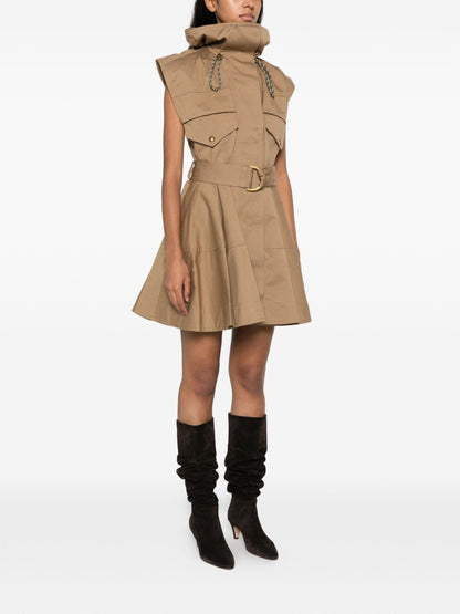 Zimmermann Clash cotton mini dress