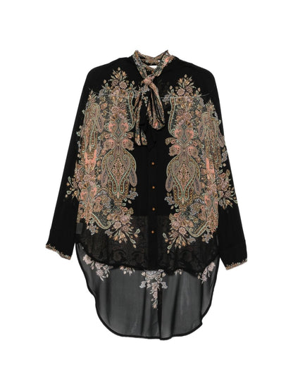 Zimmermann Clash printed blouse