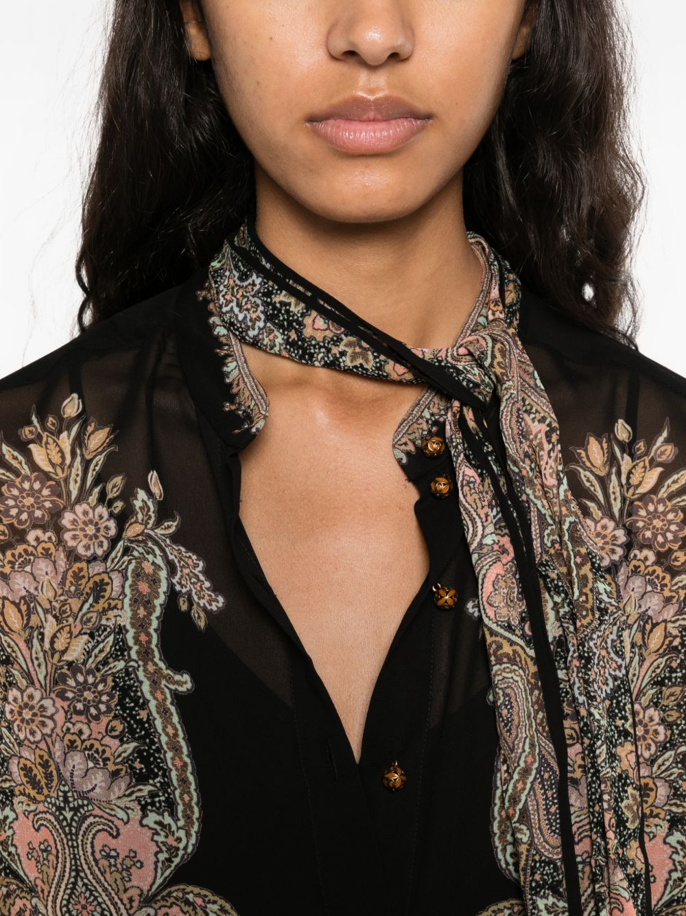Zimmermann Clash printed blouse