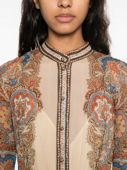 Zimmermann Clash printed maxi dress