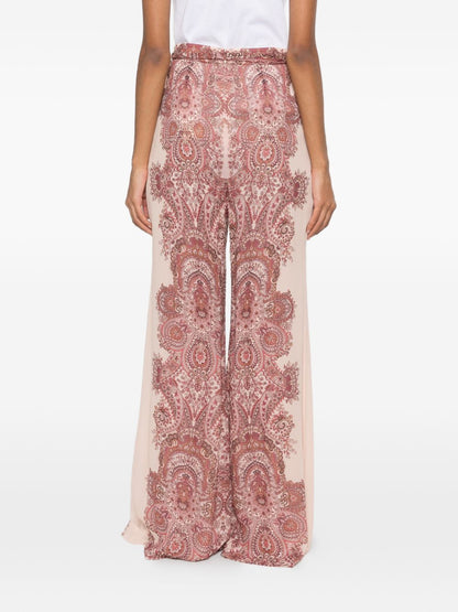Zimmermann Clash wide-leg trousers