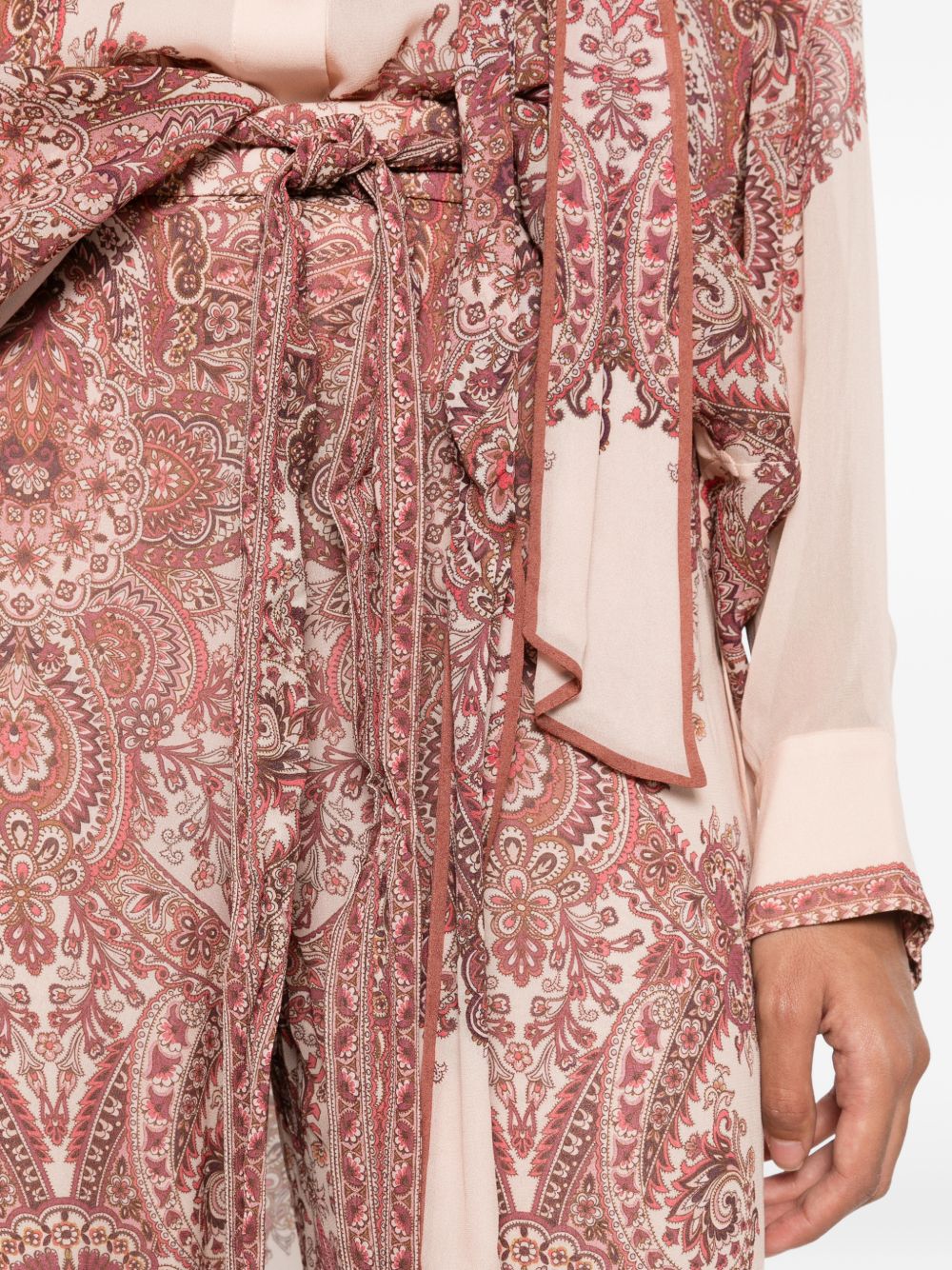 Zimmermann Clash wide-leg trousers
