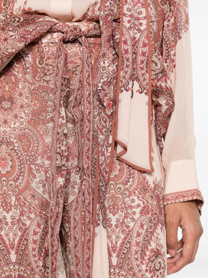 Zimmermann Clash wide-leg trousers