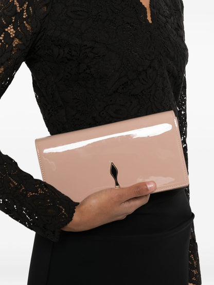 Christian Louboutin Bettina leather clutch