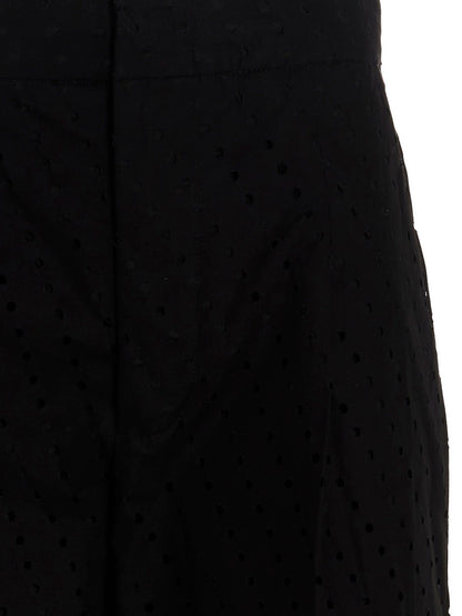 Nude Pleated T-shirt