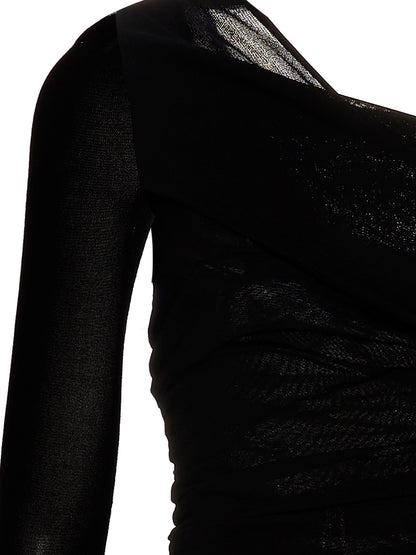 Saint Laurent Draped Long Dress