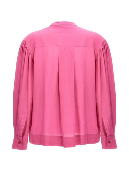 Nude Silk Bloshirt