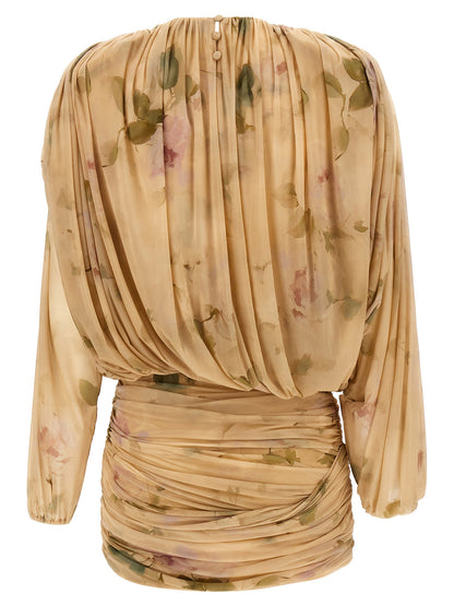 Magda Butrym Dress 07 Dress Printed With Drapes