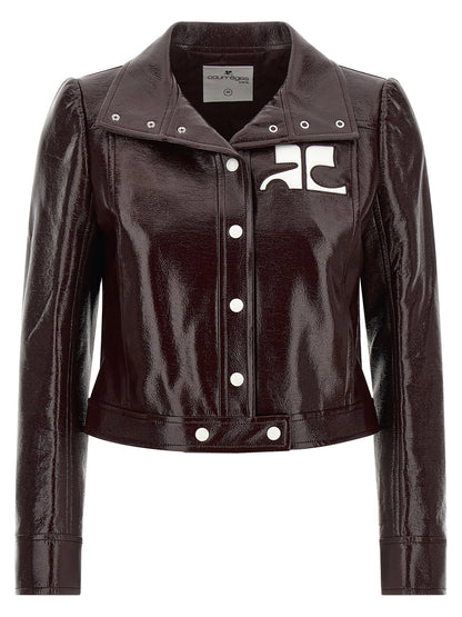 Courreges Reedition Vinyl Jacket