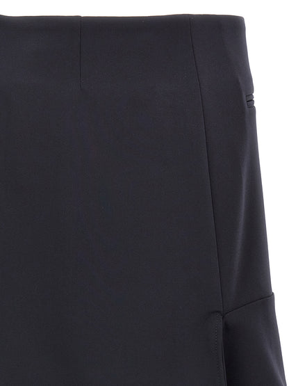 Courreges Reversed Belt Mini Skirt