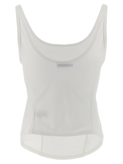 Mugler Corseted Tank Top
