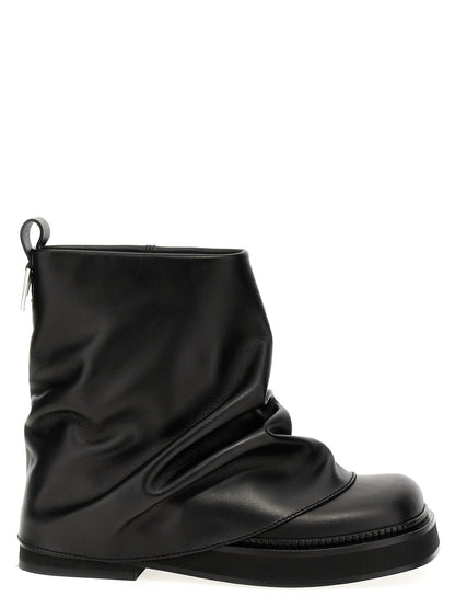 The Attico Mini Robin Combat Ankle Boots