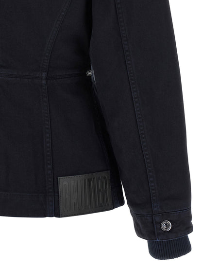 Jean Paul Gaultier The Slit Denim Jacket