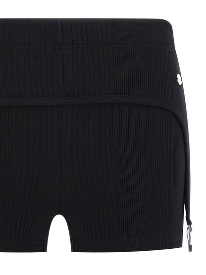 Jean Paul Gaultier The Black Garter Shorts