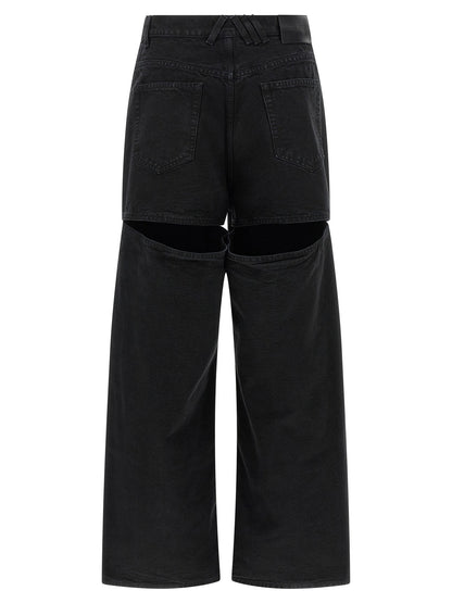 The Attico Cut-out Jeans