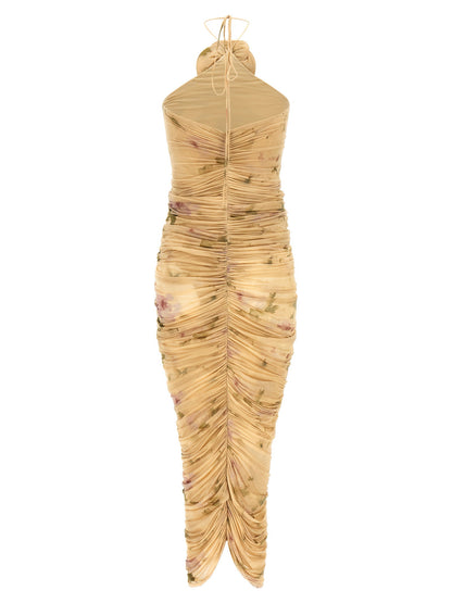 Magda Butrym Dress37 Dress With 3d Floral Detail
