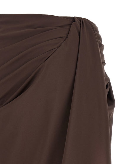 Jacquemus Le Jupe Paréo Midi Skirt