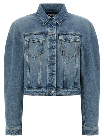 Jacquemus La Veste De-nimes Ovalo Jacket