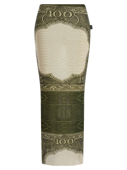 Jean Paul Gaultier Re-edition - The Green Cartouche Skirt
