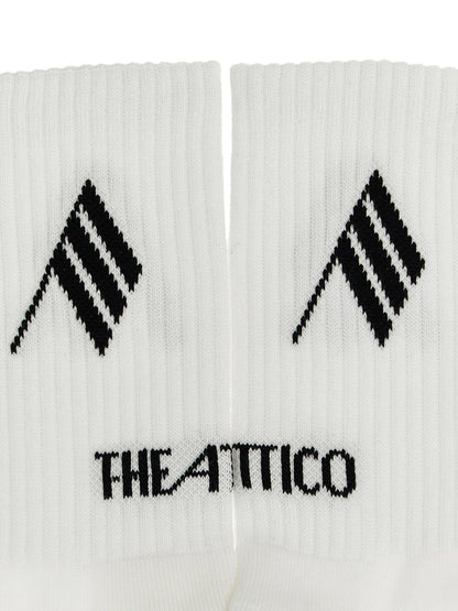 The Attico Logo Socks