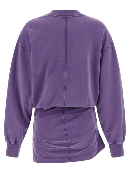 The Attico Faded Sweatshirt Dress