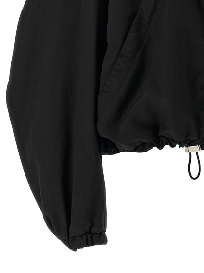 The Attico Hooded Bomber Jacket