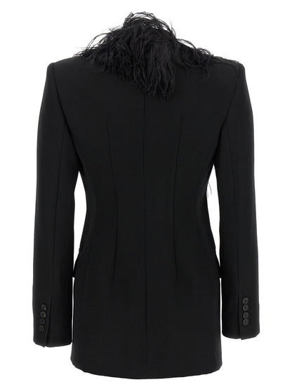 The Attico Feather Blazer