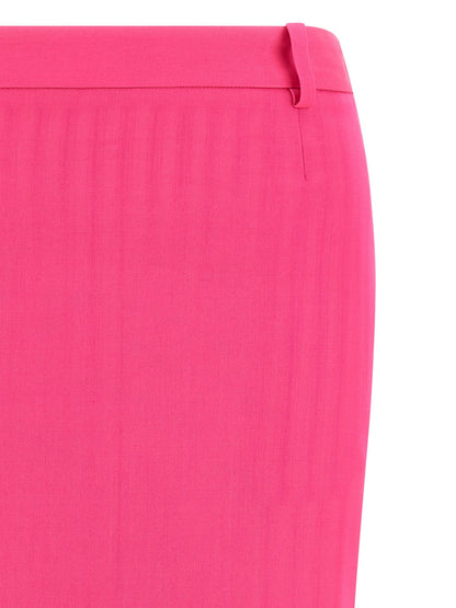 The Attico Double Layer Skirt