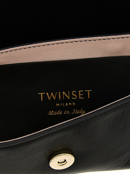 Twin Set Leather Shoulder Bag
