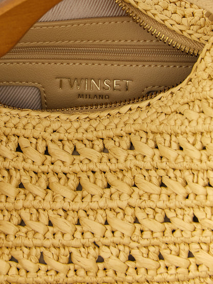 Twin Set Croissant Handbag
